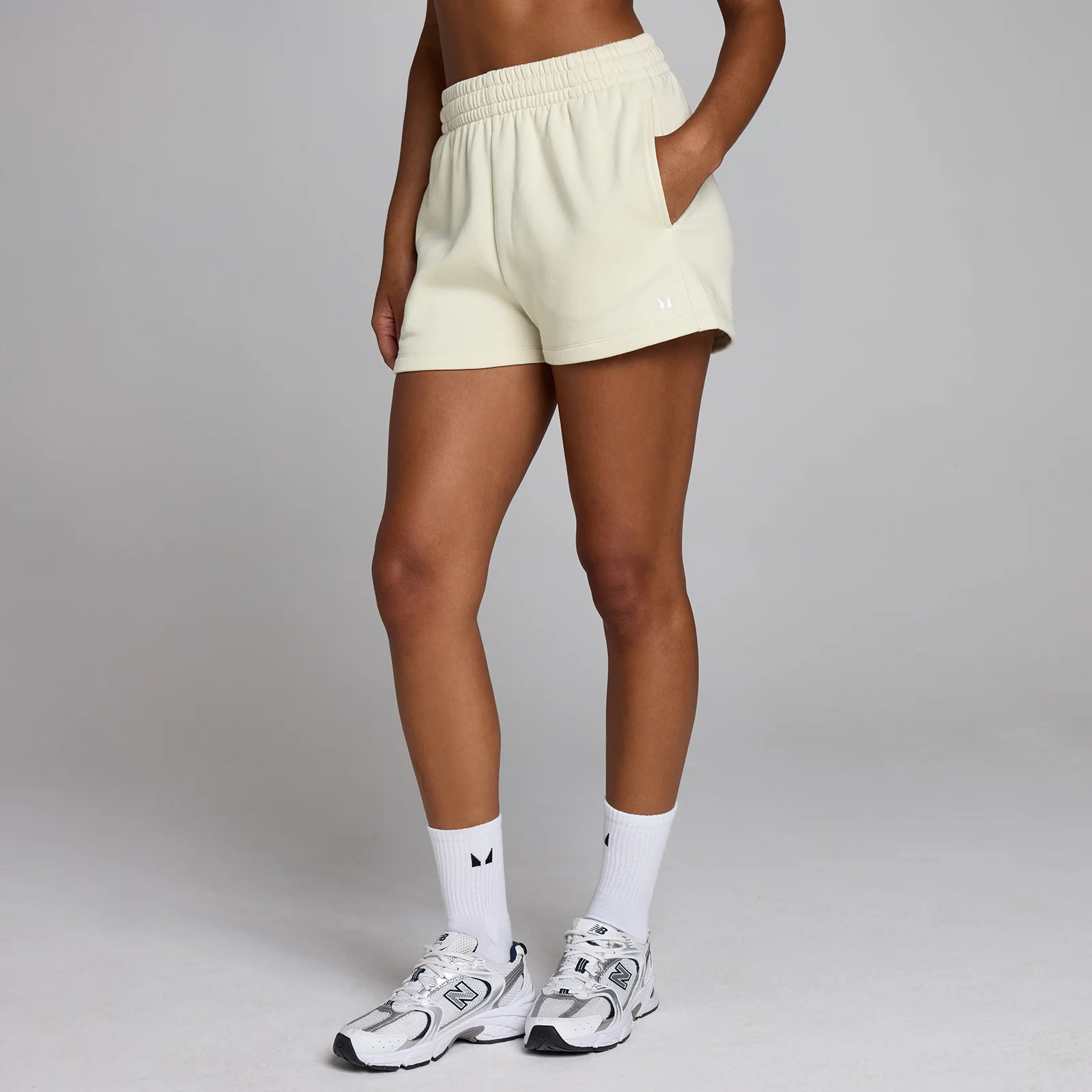 MP Dames Basics Sweatshort - Woestijnstof - XL Afbeelding 1
