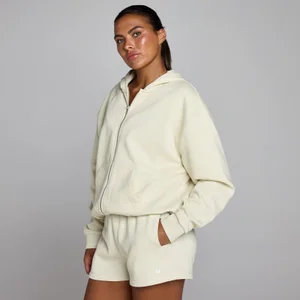 MP Dames Basics Zip Through Hoodie - Woestijnstof - Size L