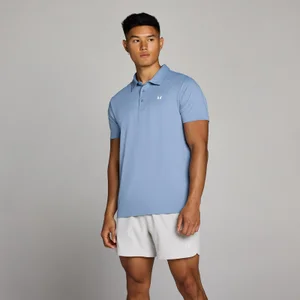 MP Men's Training Polo Shirt - Mistblauw - Size S
