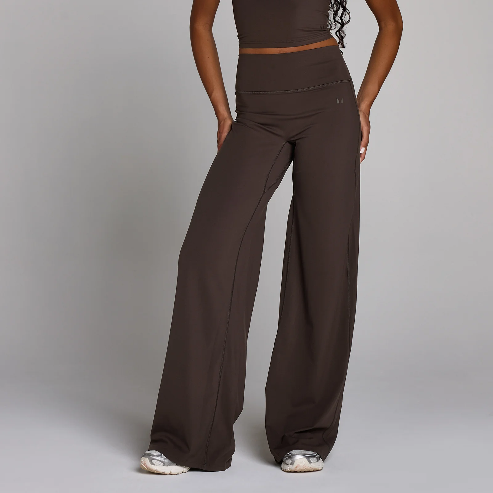 MP Dames Tall Tempo Wijde Pijp Broek - Cacao - XS Afbeelding 1