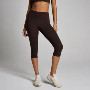 MP Dames Tempo Capri Leggings - Cacao - Size S