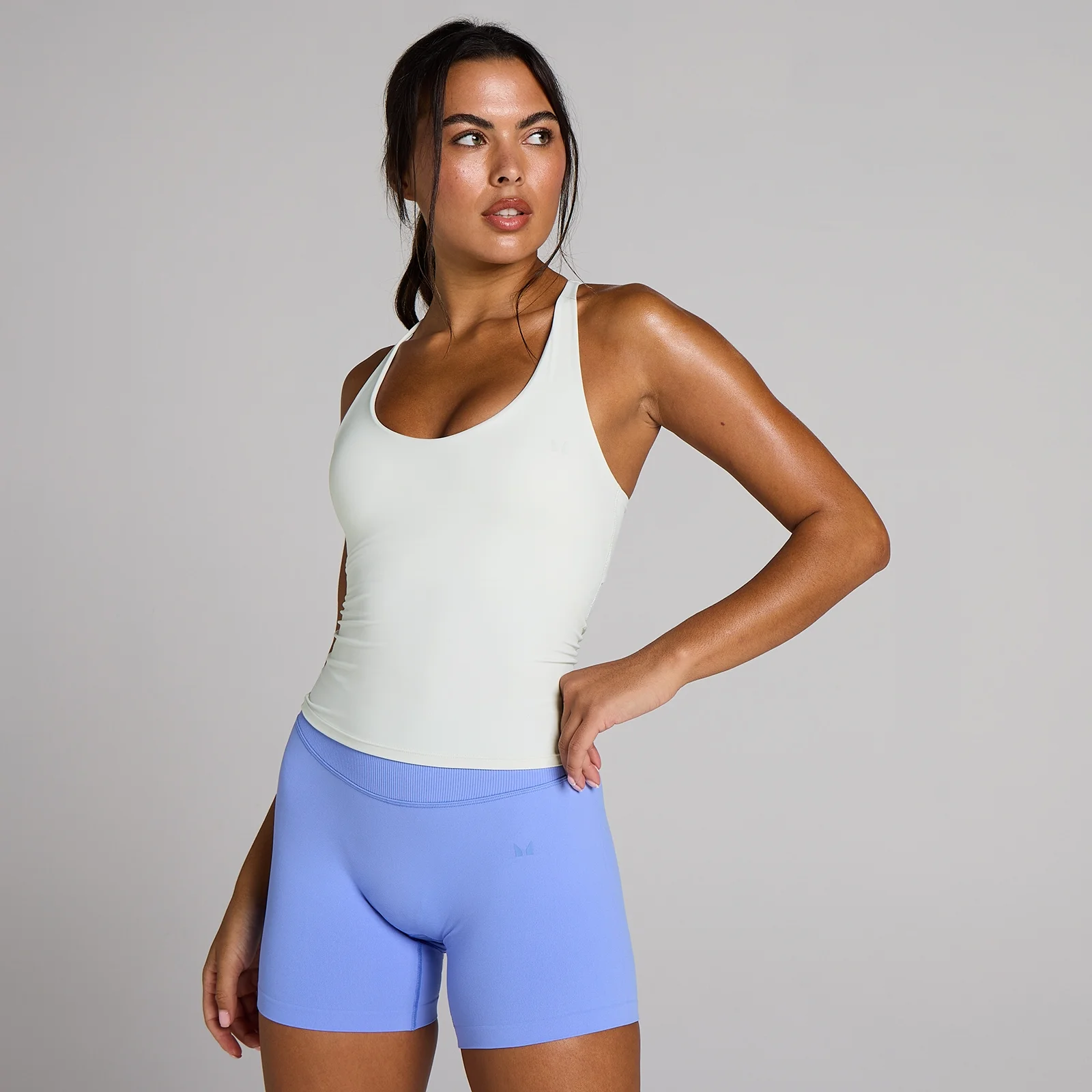 MP Women's Tempo Twist Back Hesje - Optic White - S Afbeelding 1