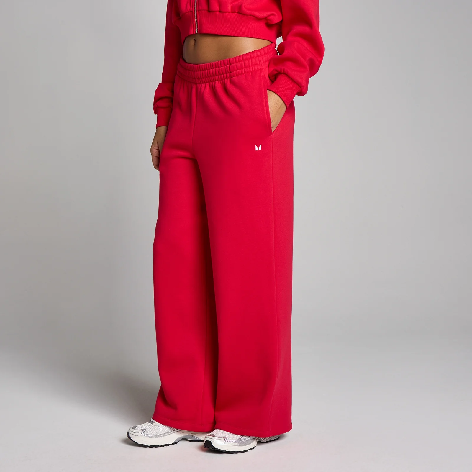 MP Dames Basic Straight Leg Joggingbroek - Chilli - M Afbeelding 1