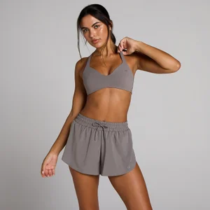 MP Dames Tempo Twist Back Bh - Dark Truffle - Size XS