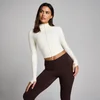 MP Dames Tempo Cropped Jas - Vanille