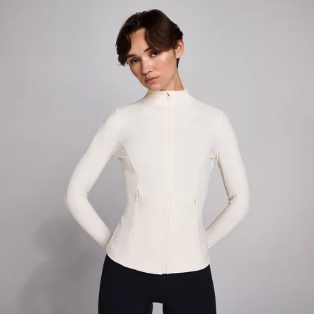 MP Women's SculptForm Jas met Rits - Parelwit