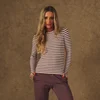 MP Women's X Tatiana Shirt met lange mouwen en duimgaten - Bleekroze