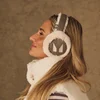 MP X Tatiana Oorbeschermers - Warm Grijs/Amandel