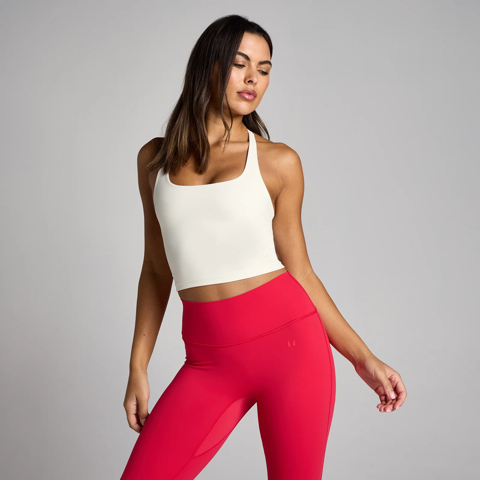 MP Women's Tempo Strappy Racerback Vest - Vanille - S Afbeelding 1