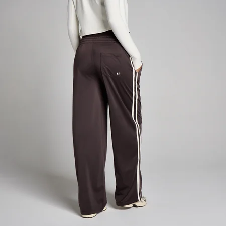 MP Women's Tricot Track Rechte Pijp Joggingbroek - Cacao/Vanille