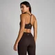 MP Women's Tempo Strappy Racerback Sport-bh - Cacao