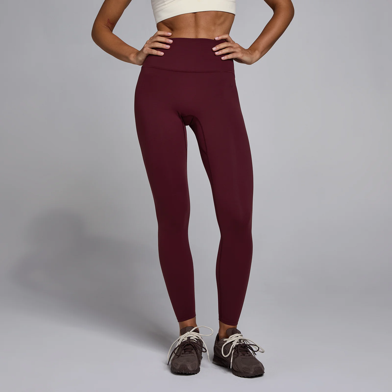 MP Women's SculptForm Petite Legging - Donkerrood - XS Afbeelding 1