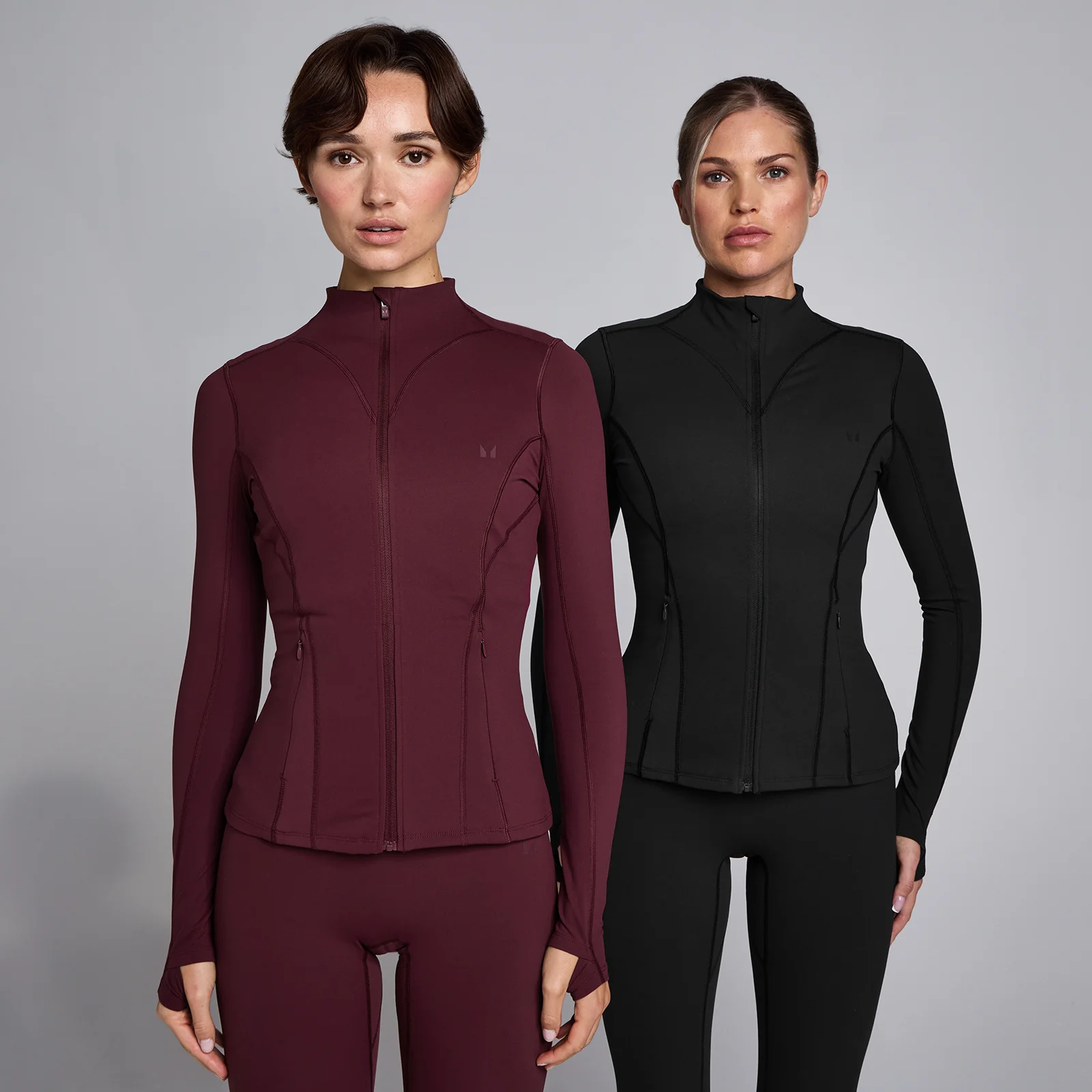 MP Women's SculptForm Jas met Rits - Diep Bessenwijn - XS Afbeelding 5