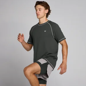 MP Velocity Ultra Seamless T-shirt voor heren - Gewassen Zwart - Size XS