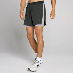 MP Heren Velocity Ultra 5" 2-in-1 Short - Gewassen Zwart - Size XS