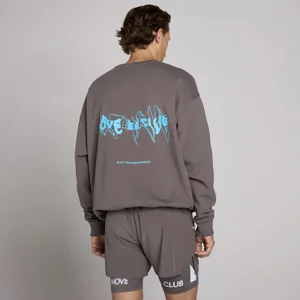 MP Unisex Hybrid Grafisch Sweatshirt - Asgrijs - Size XS