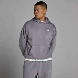 MP Heren Rest Day Oversized Hoodie - Donker Gemêleerd - Size XS