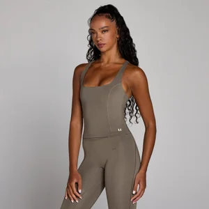 MP Women's Training Racer Back Vest - Espresso - Size L