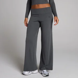 MP Dames Geribd Wijduitlopende Legging - Robust Grijs - Size S