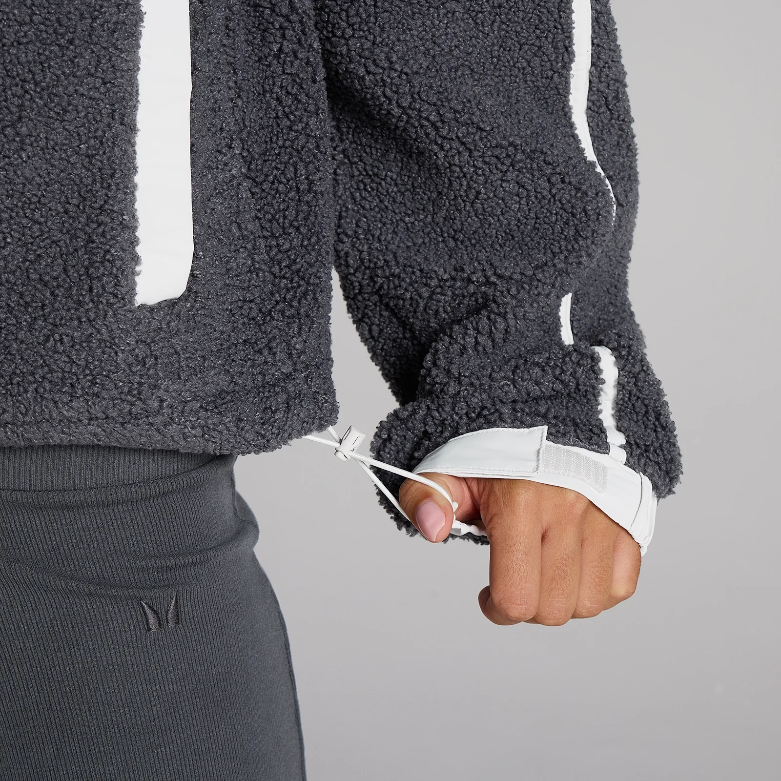 MP Fleece Binding Ritsjack voor Dames - Robust Grey - L Afbeelding 4