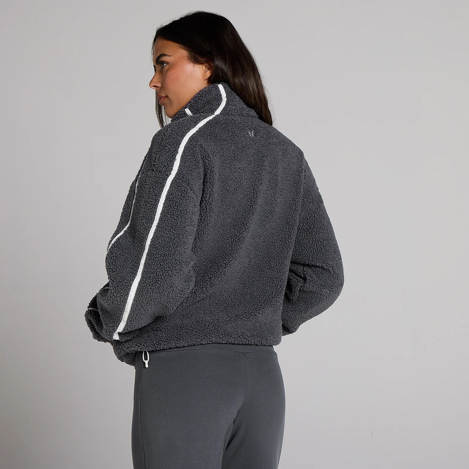 MP Fleece Binding Ritsjack voor Dames - Robust Grey - L Afbeelding 2