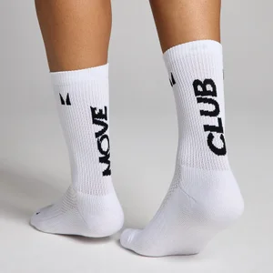 MP Move Club Hardloopsokken (2 paar) - Zwart/Wit - Size UK 9-11