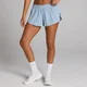 MP Dames Geweven 3" Hardloopshort - Denimblauw