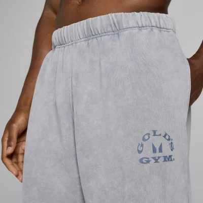 MP X Gold's Heren Washed Graphic Oversized Joggingbroek - Steel Blue - L Afbeelding 6