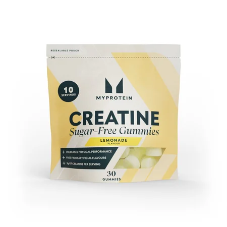 Suikervrije Creatine Gummies - 30 Gummies - 10servings - Limonade