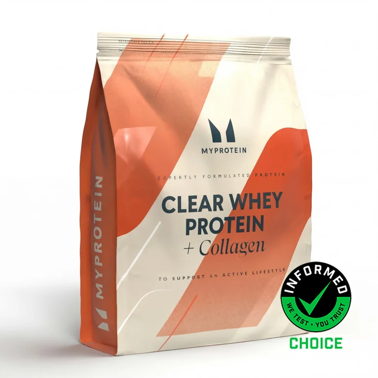 Clear Eiwitten + Collageen | 7 Porties - 168g - 7servings - Sinaasappel Mango