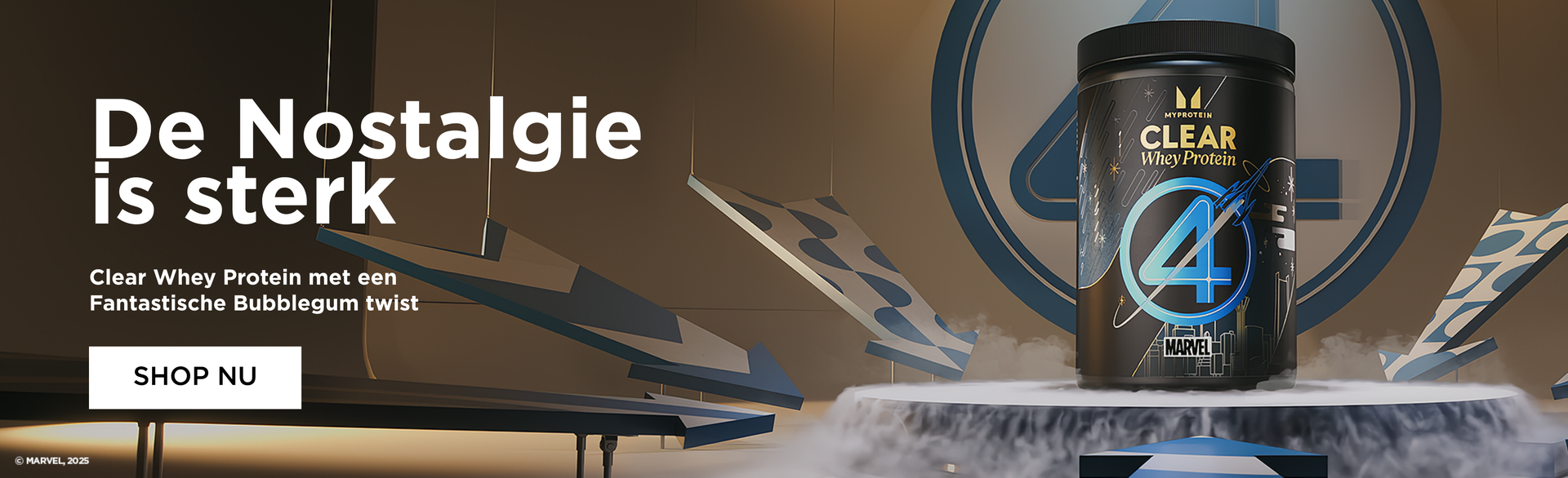 De Nostalgie  is | Clear Whey Protein met een Fantastische Bubblegum twist