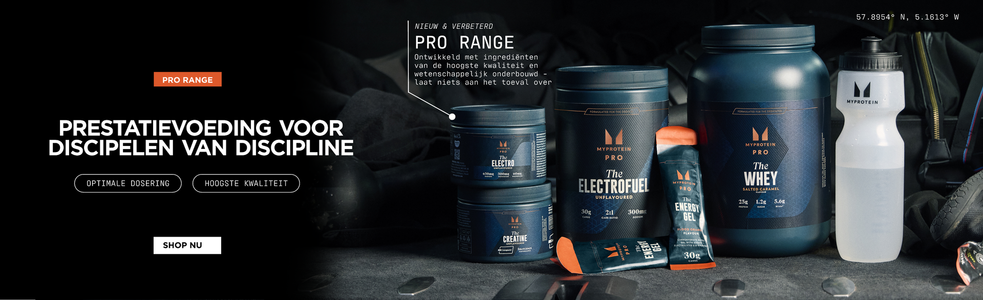 Myprotein official Pro range
